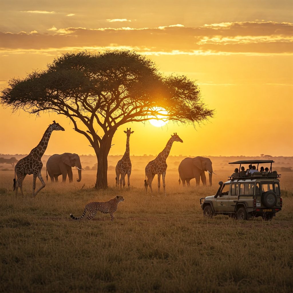 go on a safari