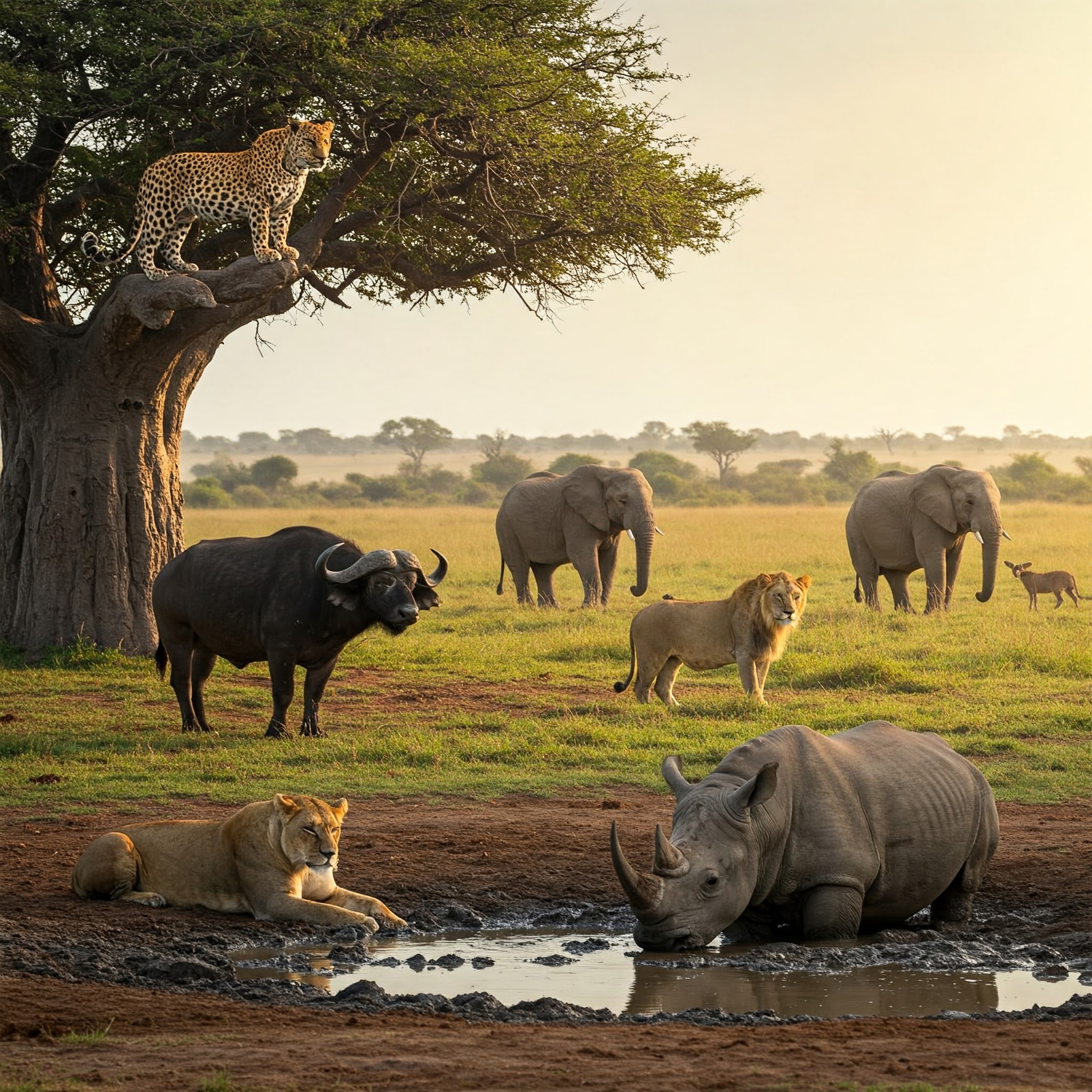 go on a safari