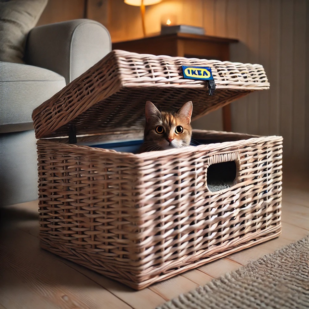 cat’s litter box